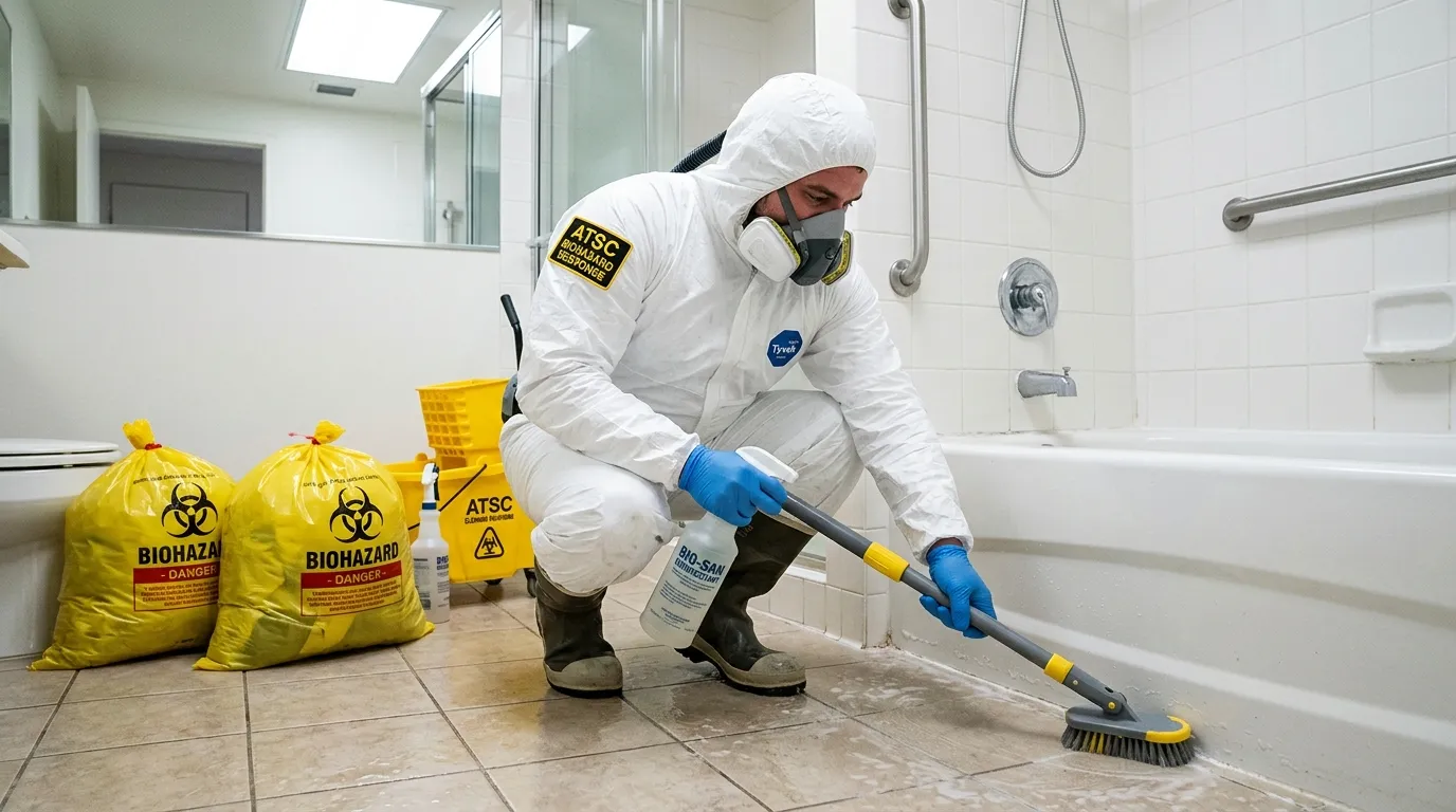 Decontamination equipment deployed for Blood Cleanup in Thonotosassa